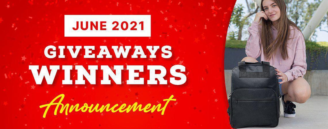 June 2021 Giveaway Winners Announcement