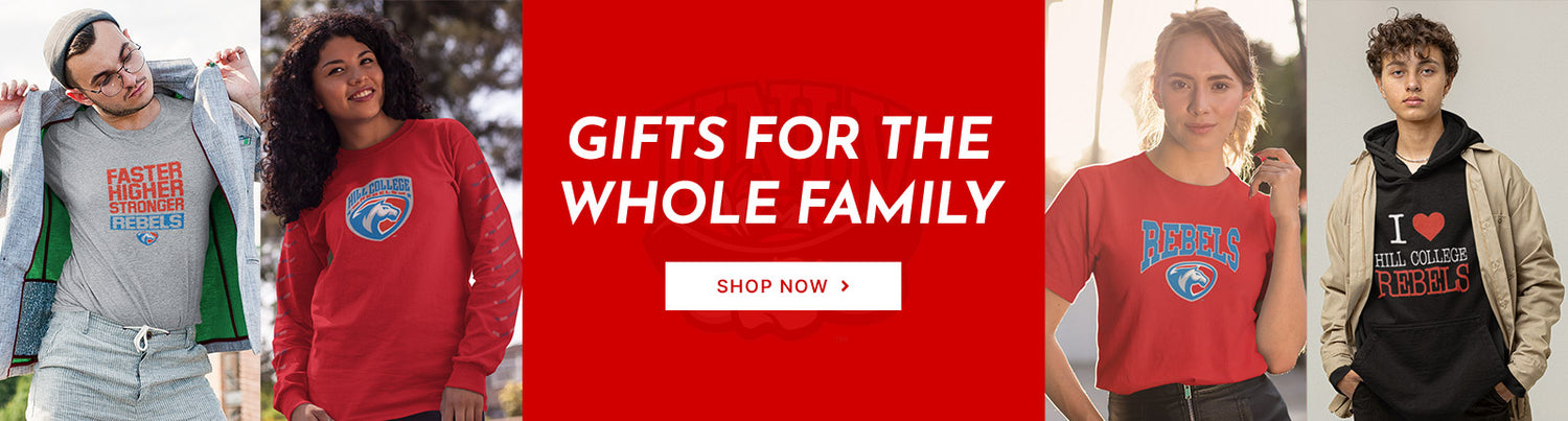Gifts for the Whole Family. People wearing apparel from UNLV University of Nevada Las Vegas Rebels Apparel – Official Team Gear