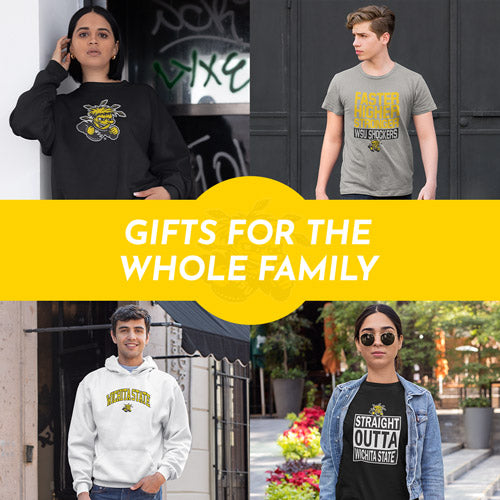 Gifts for the Whole Family. Kids wearing apparel from Wichita State University Shockers - Mobile Banner
