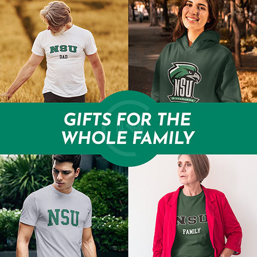 Gifts for the Whole Family. People wearing apparel from Northeastern University Huskies - Mobile Banner