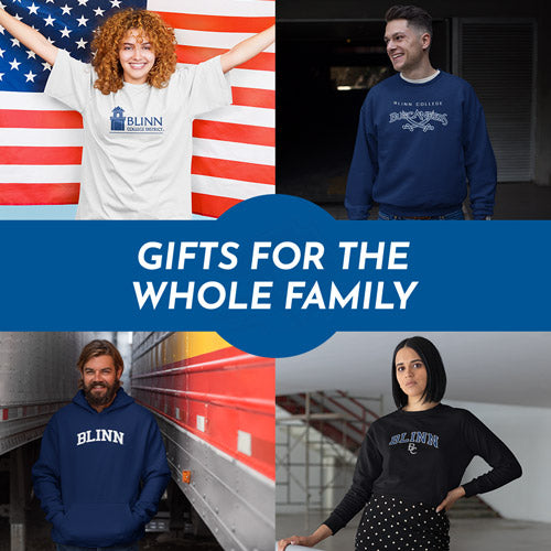 Gifts for the Whole Family. People wearing apparel from Blinn College Buccaneers Official Team Apparel - Mobile Banner