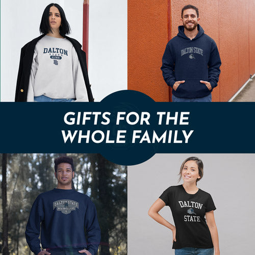 Gifts for the Whole Family. People wearing apparel from Dalton State College Roadrunners - Mobile Banner
