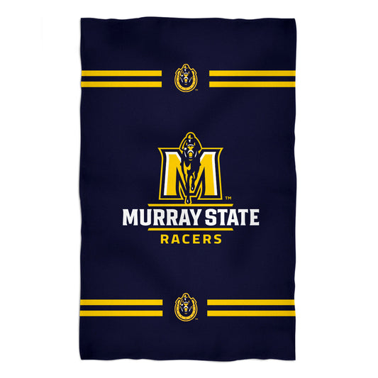 Murray State Racers Navy Beach Bath Towel by Vive La Fete