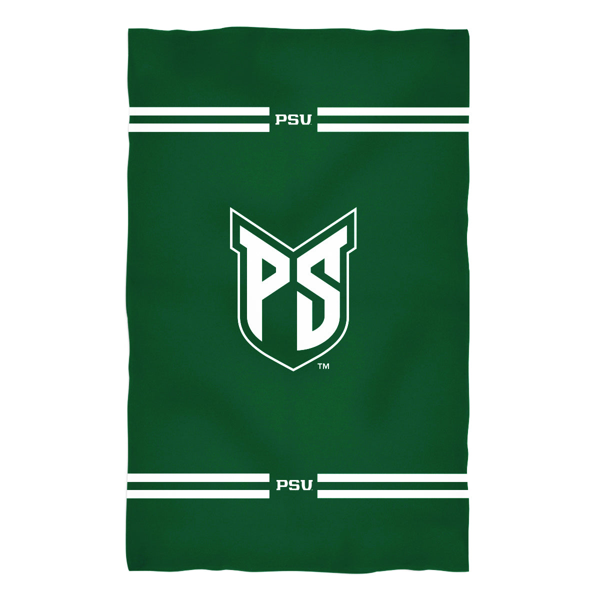 Portland State Vikings Green Beach Bath Towel by Vive La Fete