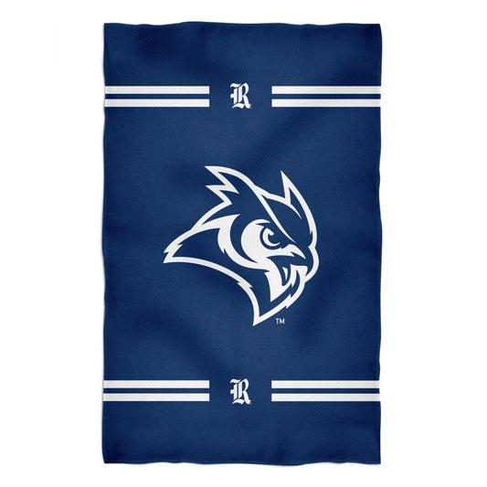 Rice University Owls Blue Beach Bath Towel by Vive La Fete