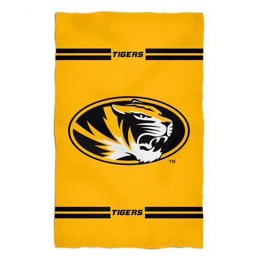Missouri Tigers MU Gold Beach Bath Towel by Vive La Fete