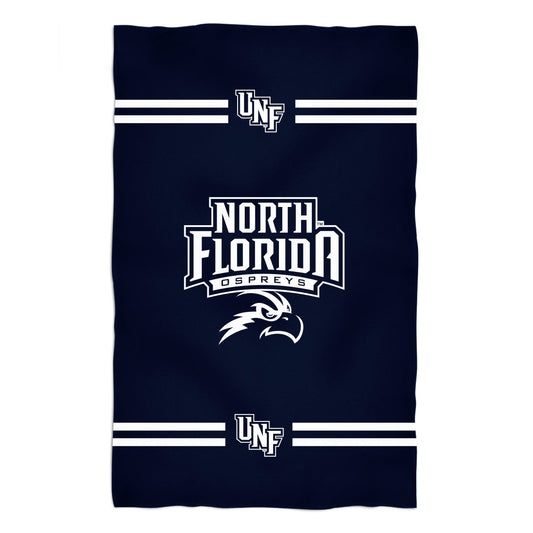 North Florida Ospreys Blue Beach Bath Towel by Vive La Fete