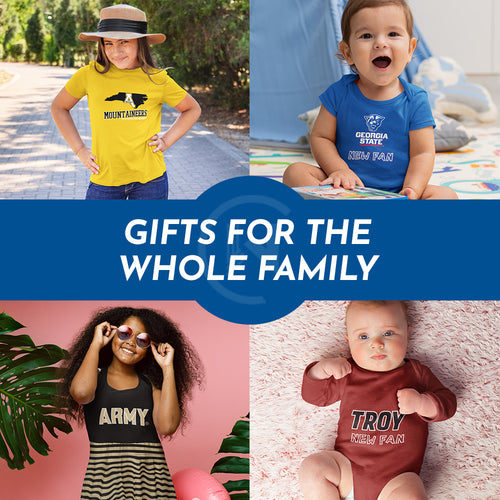 Gifts for the Whole Family. Kids wearing apparel from Vive La Fete Collegiate - Mobile Banner