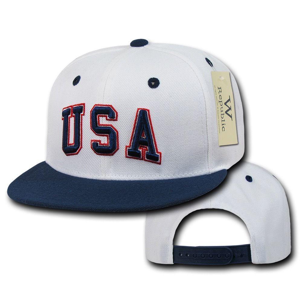 1 Dozen Country Logo Freshmen Pro 6 Panel Flat Bill Baseball Caps Hats Wholesale Bulk-Campus-Wardrobe