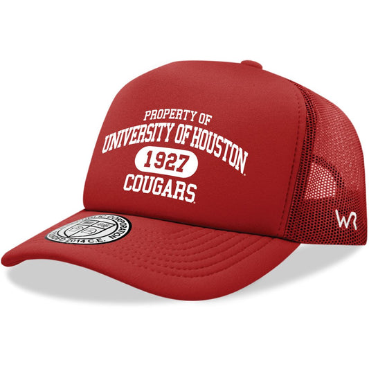UH University of Houston Cougars Property Foam Trucker Hats
