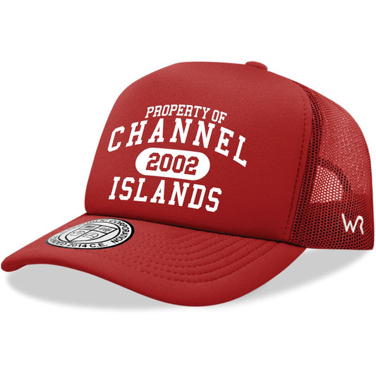 CSUCI California State University Channel Islands The Dolphins Property Foam Trucker Hats