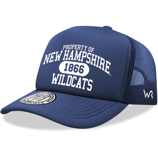 UNH University of New Hampshire Wildcats Property Foam Trucker Hats