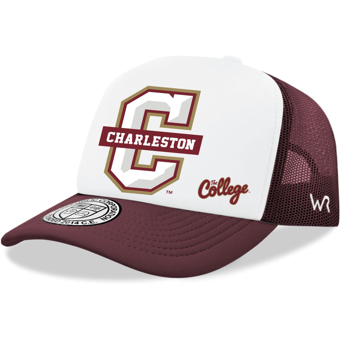 COFC College of Charleston Cougars Jumbo Foam Trucker Hats