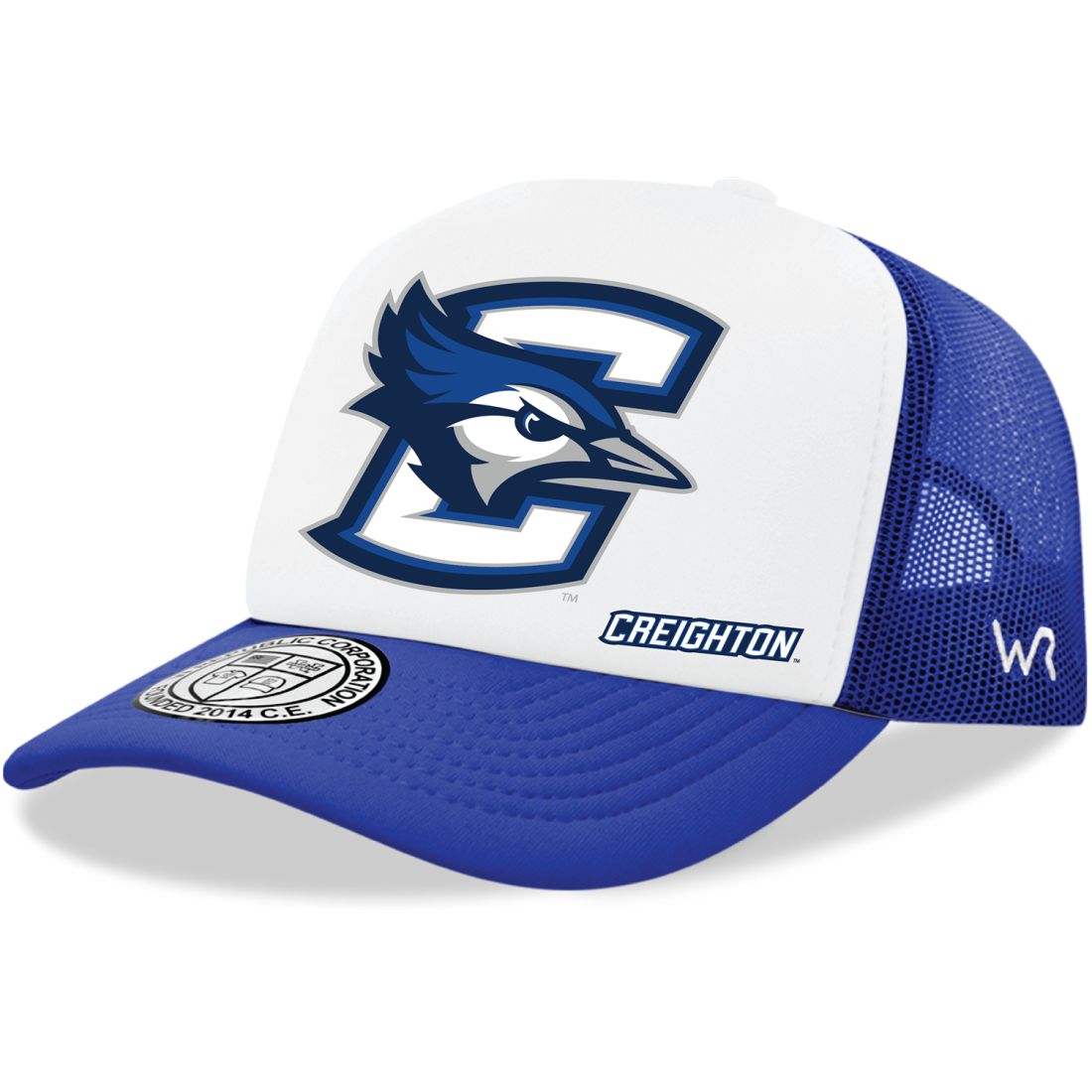 Creighton University Bluejays Jumbo Foam Trucker Hats