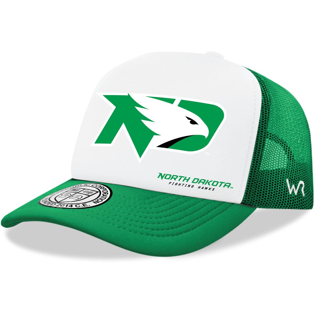 UND University of North Dakota Fighting Hawks Jumbo Foam Trucker Hats