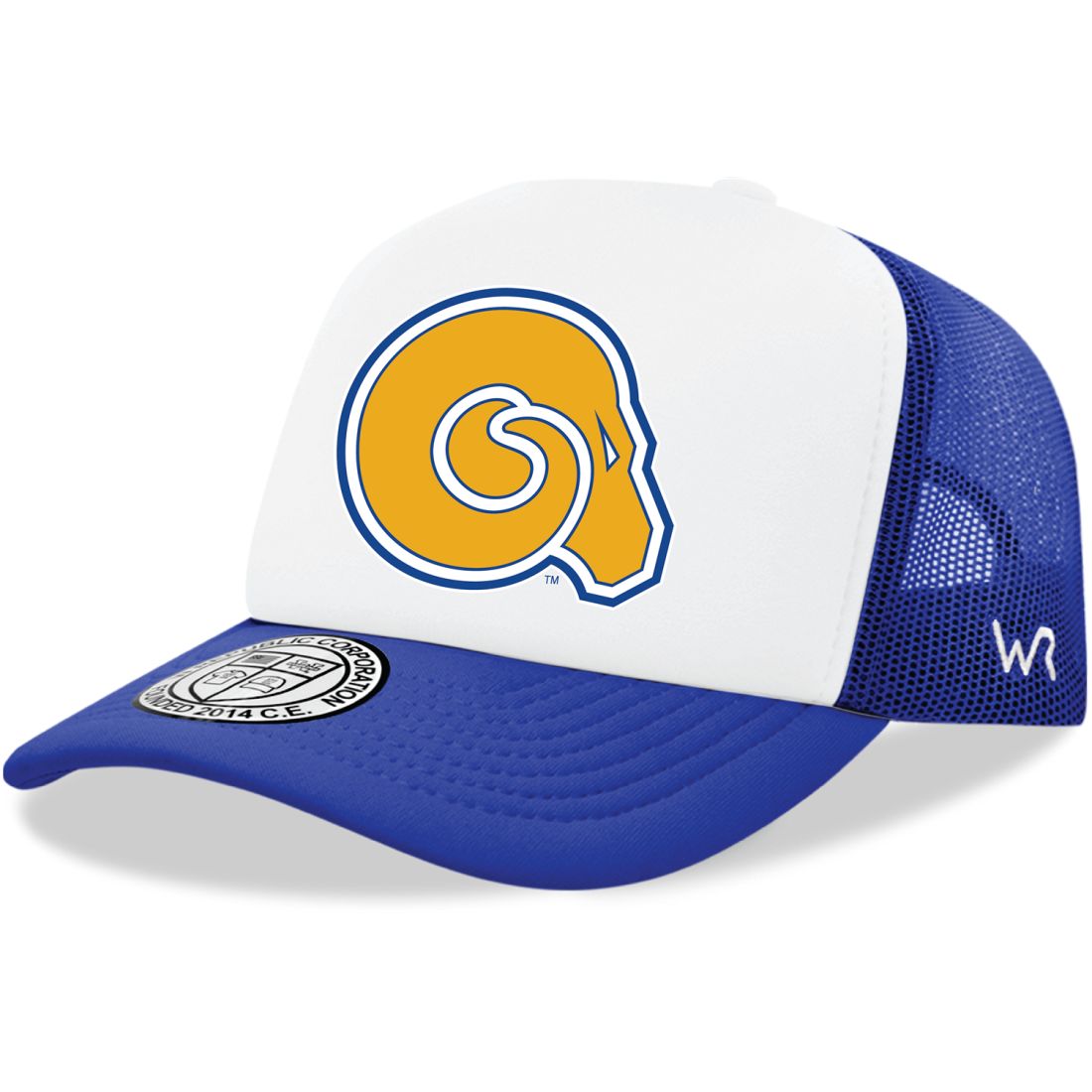 ASU Albany State University Golden Rams Jumbo Foam Trucker Hats