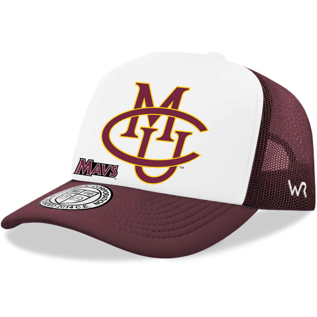 CMU Colorado Mesa University Maverick Jumbo Foam Trucker Hats