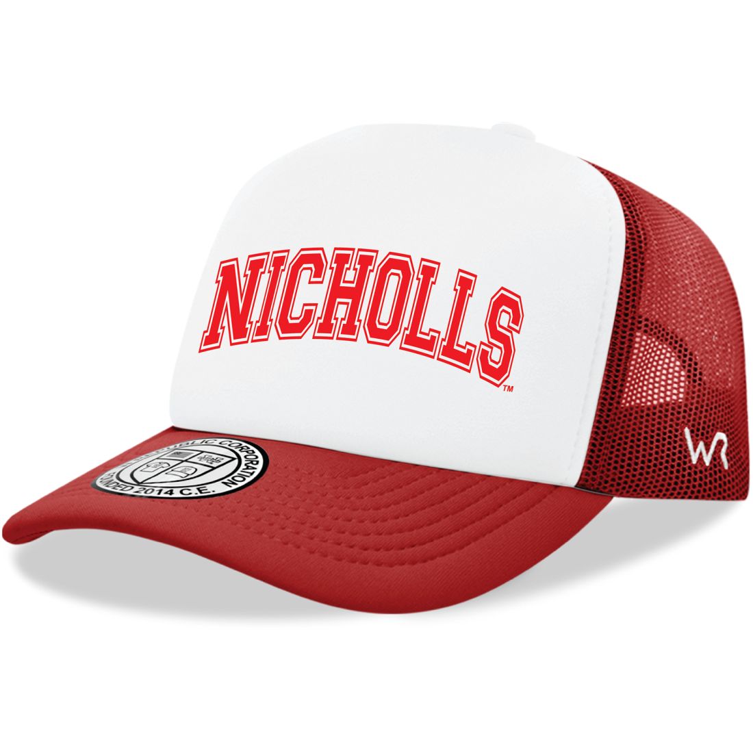 Nicholls State University Colonels Practice Foam Trucker Hats