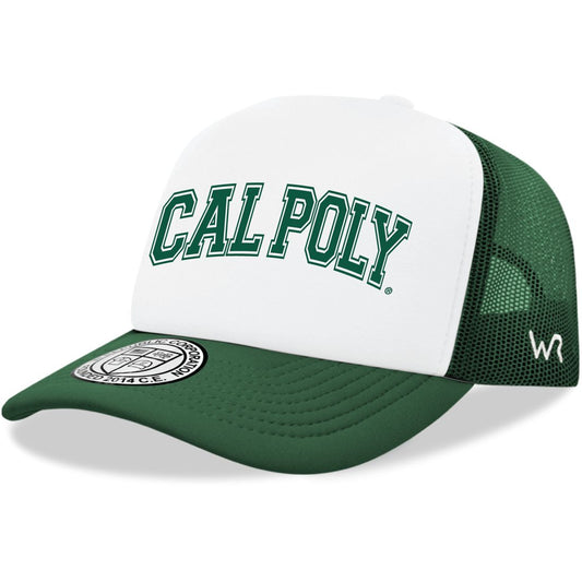 Cal Poly California Polytechnic State University Mustangs Practice Foam Trucker Hats