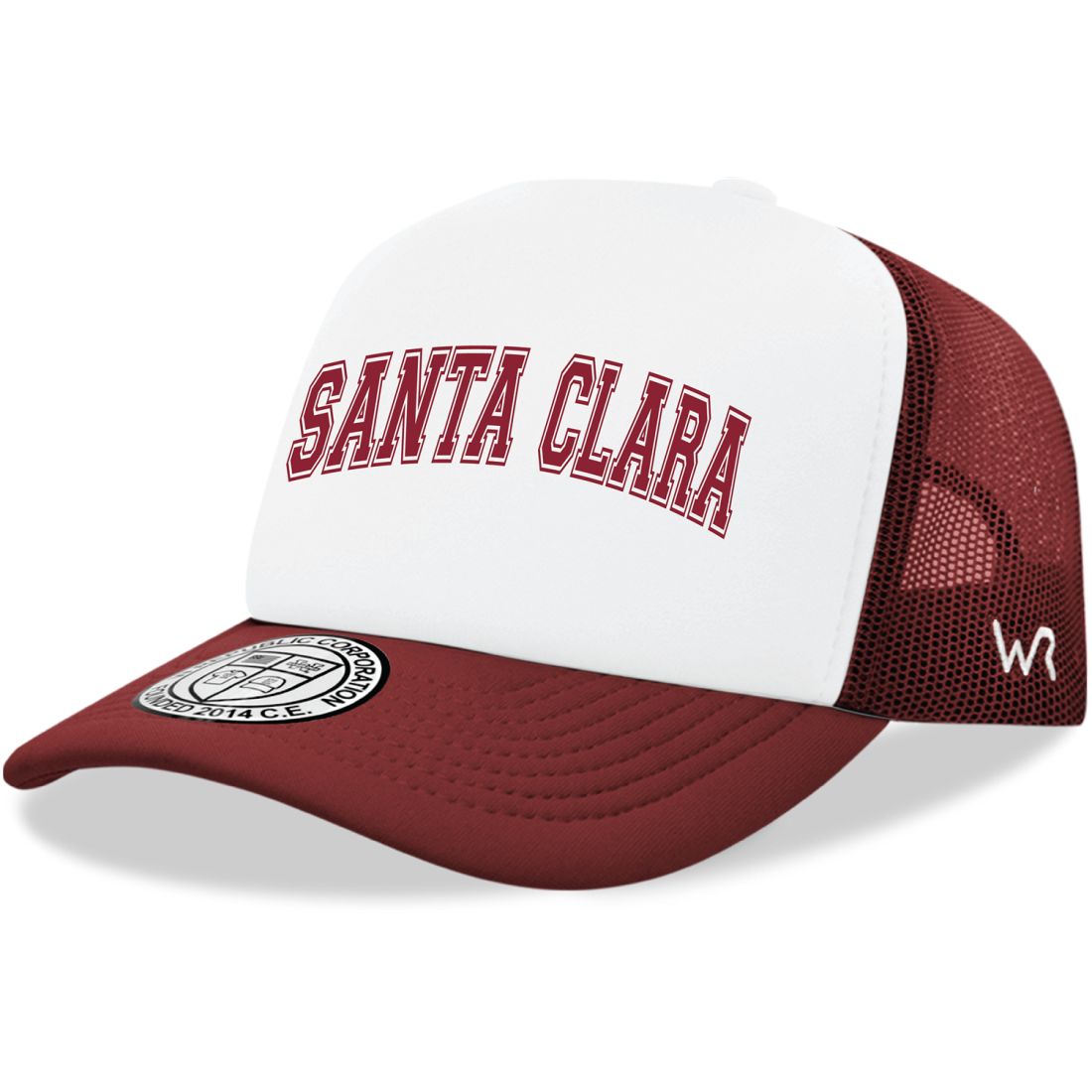 SCU Santa Clara University Broncos Practice Foam Trucker Hats