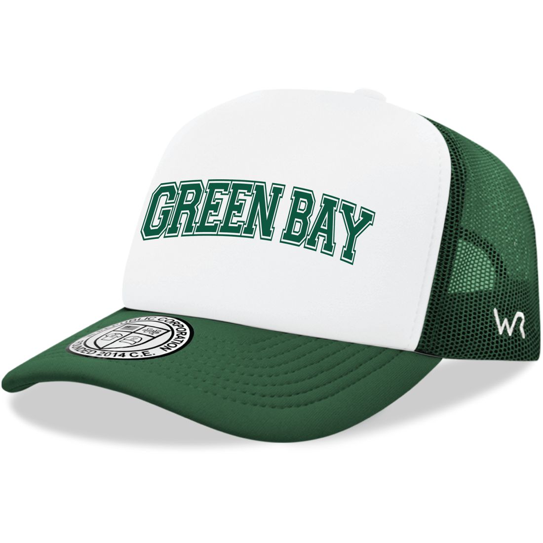 UWGB University of Wisconsin-Green Bay Phoenix Practice Foam Trucker Hats