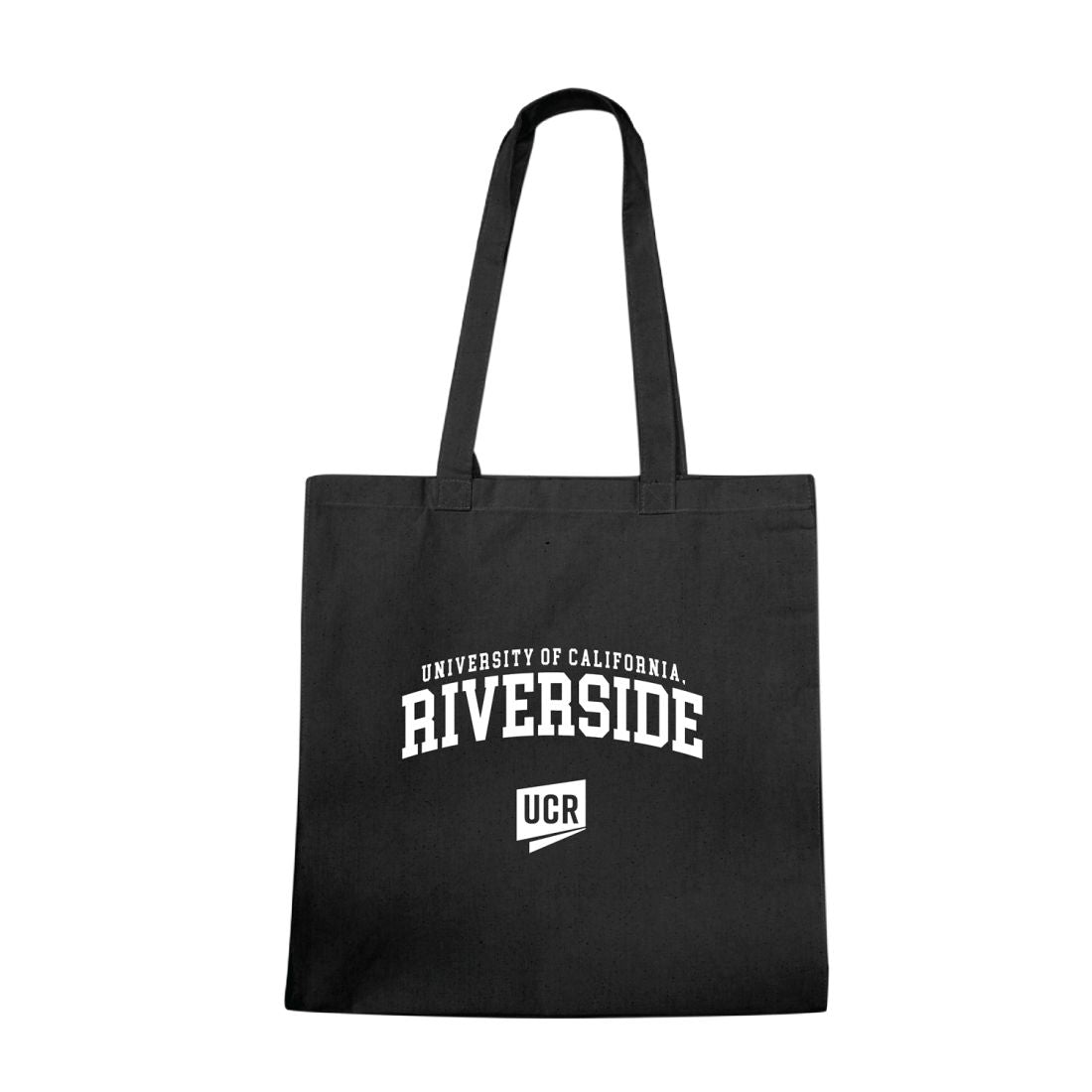 University of California UC Riverside The Highlanders Institutional Seal Tote Bag, Black