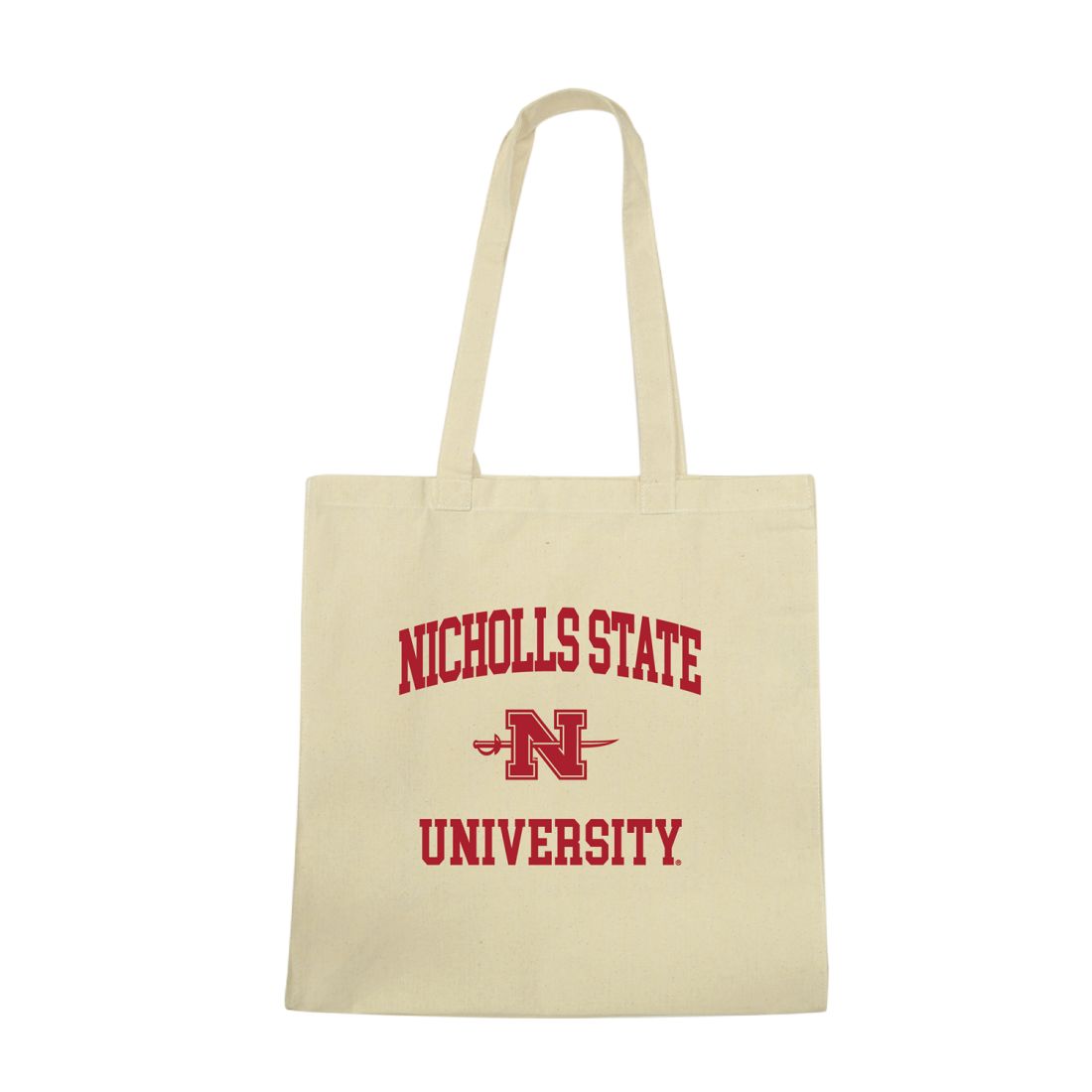 Nicholls State University Colonels Institutional Seal Tote Bag