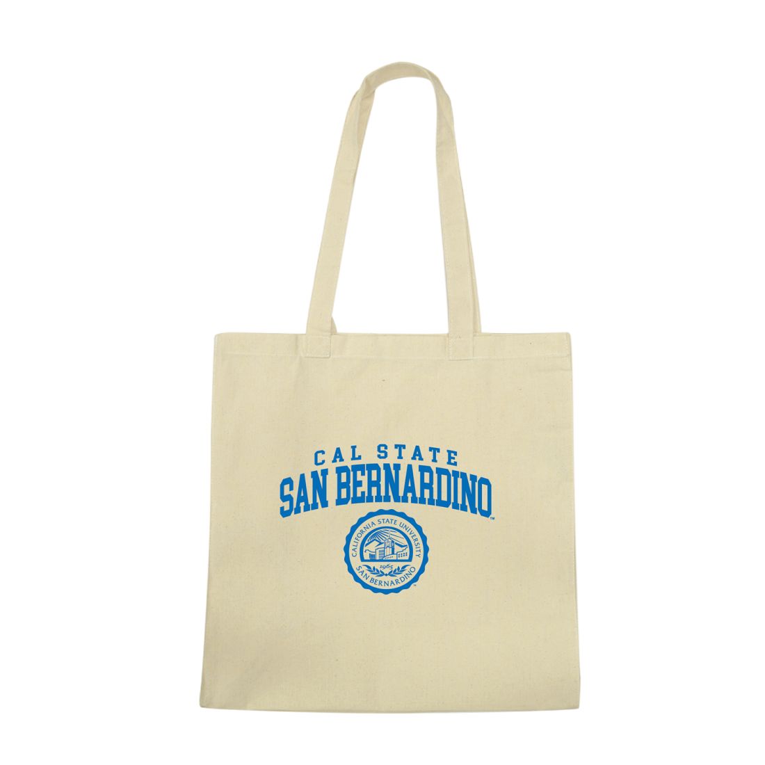 CSUSB California State University San Bernardino Coyotes Institutional Seal Tote Bag