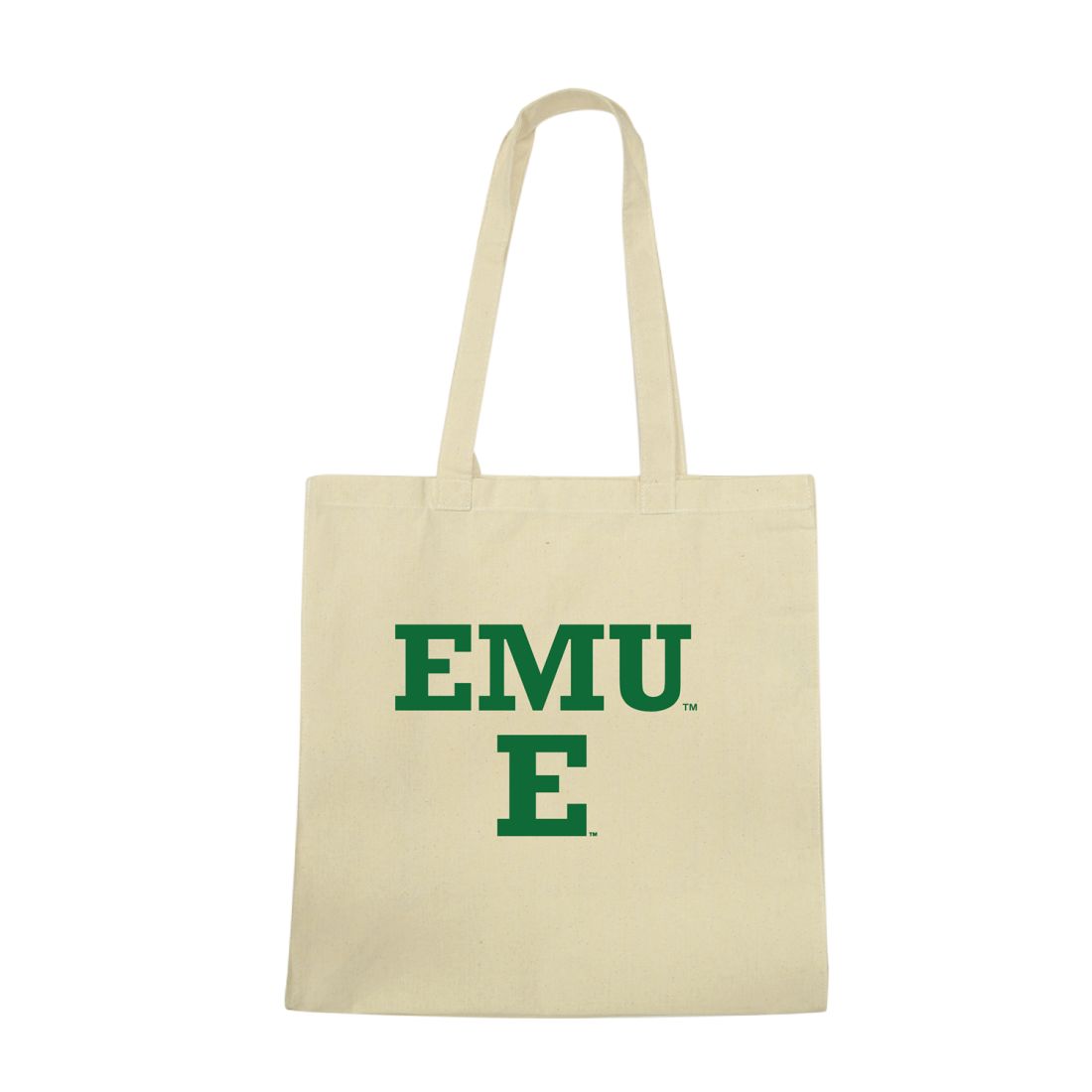EMU Eastern Michigan University Eagles Institutional Seal Tote Bag