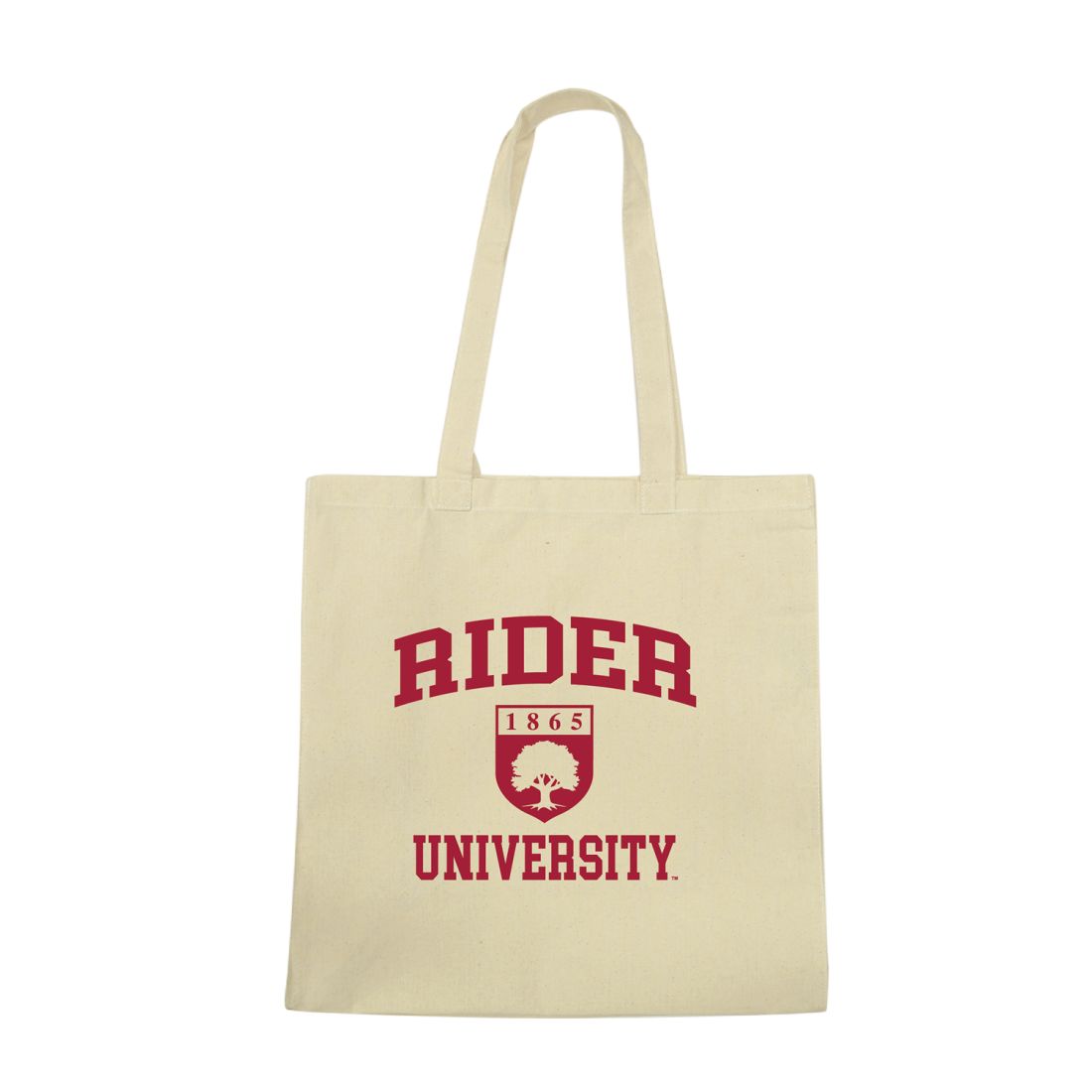 Rider University Broncs Institutional Seal Tote Bag