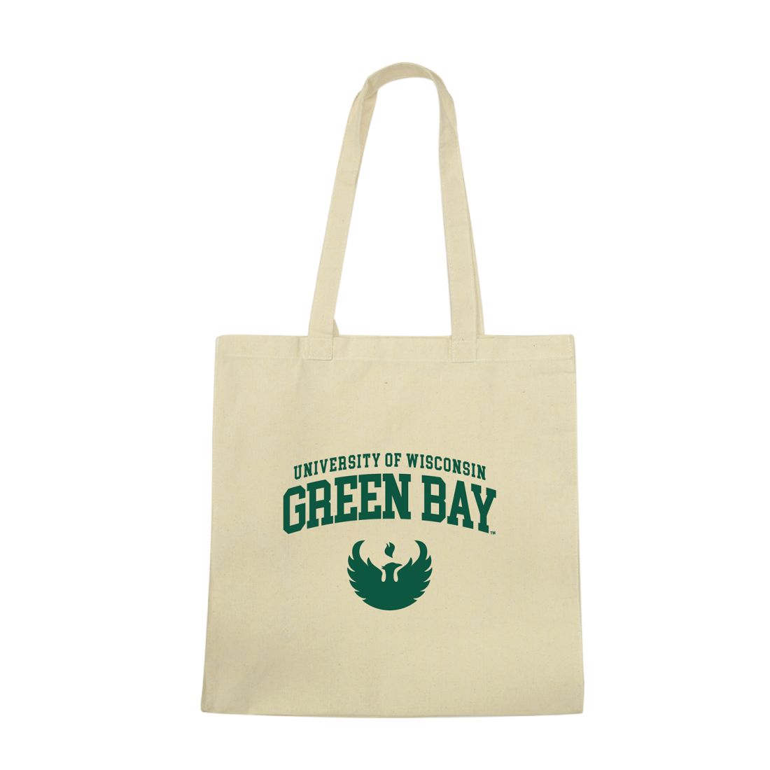 UWGB University of Wisconsin-Green Bay Phoenix Institutional Seal Tote Bag