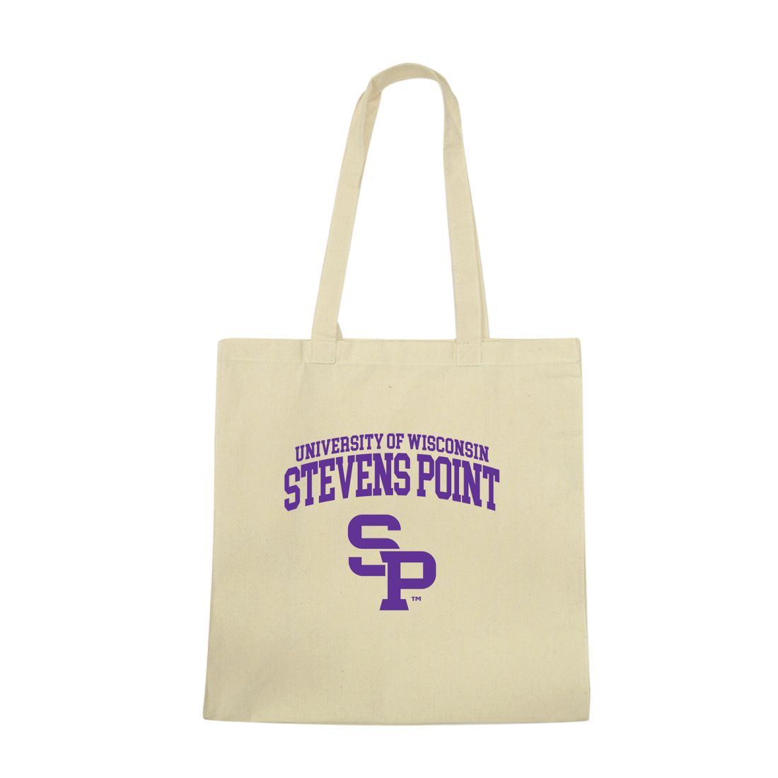 UWSP University of Wisconsin Stevens Point Pointers Institutional Seal Tote Bag