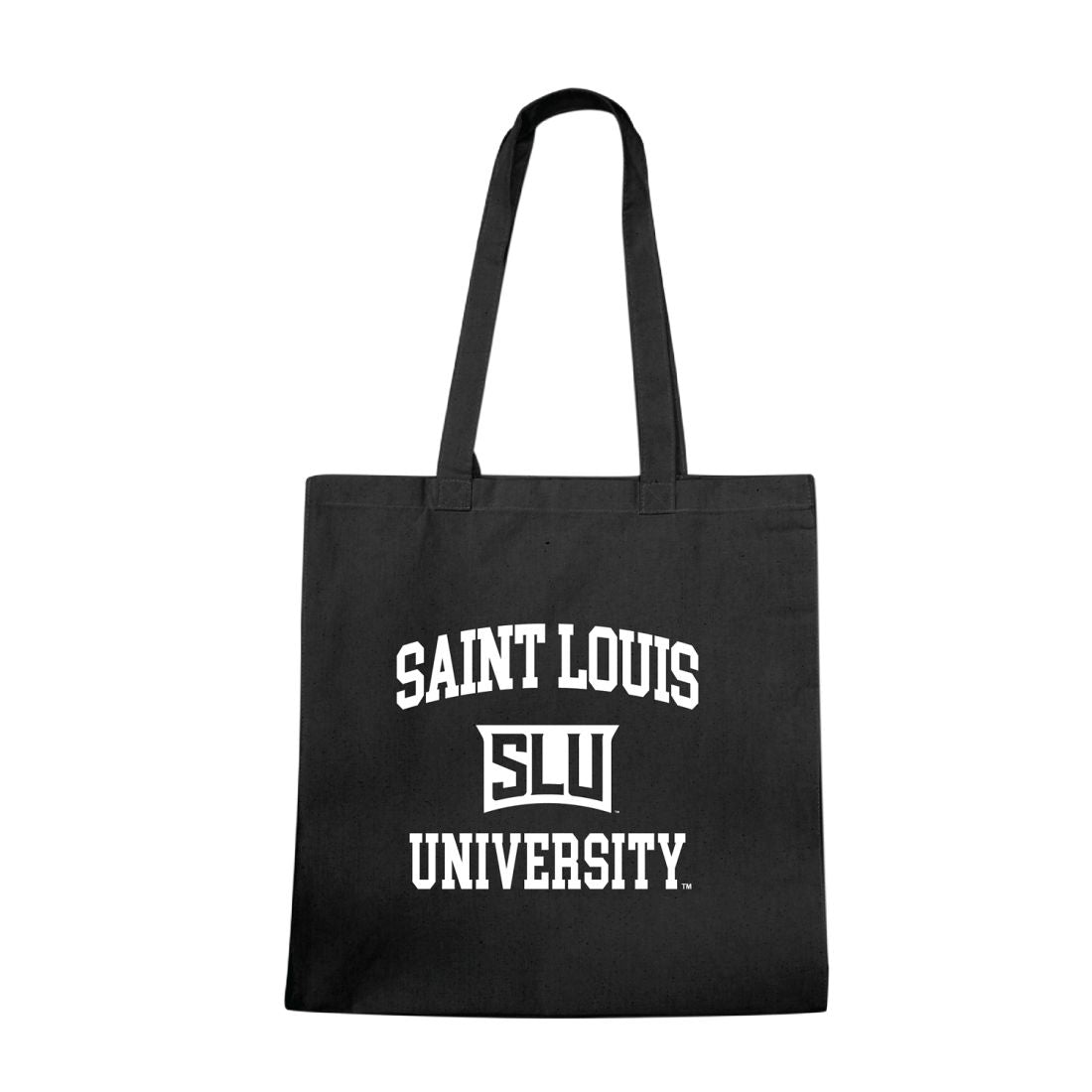 SLU Saint Louis University Billikens Institutional Seal Tote Bag, Black