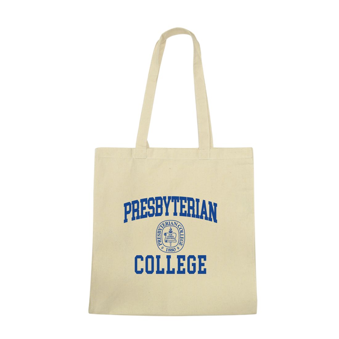 Presbyterian College Blue Hose Institutional Seal Tote Bag