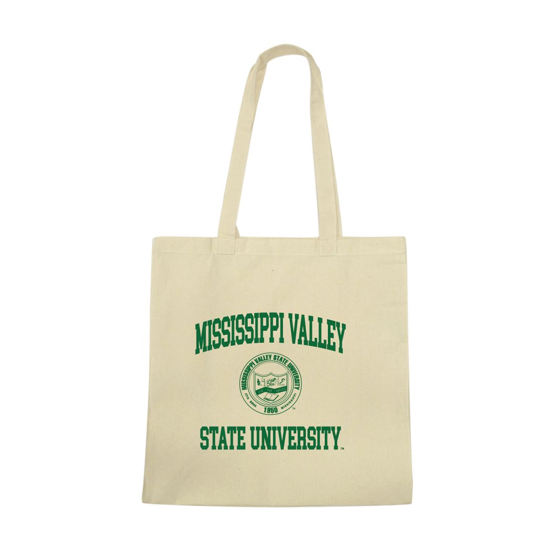 Mississippi Valley State University Delta Devils & Devilettes Institutional Seal Tote Bag