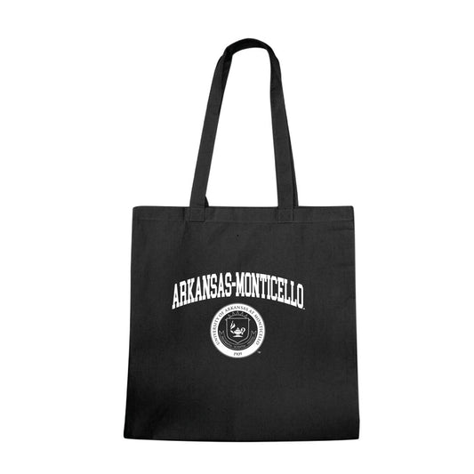 University of Arkansas at Monticello Boll Weevils & Cotton Blossoms Institutional Seal Tote Bag