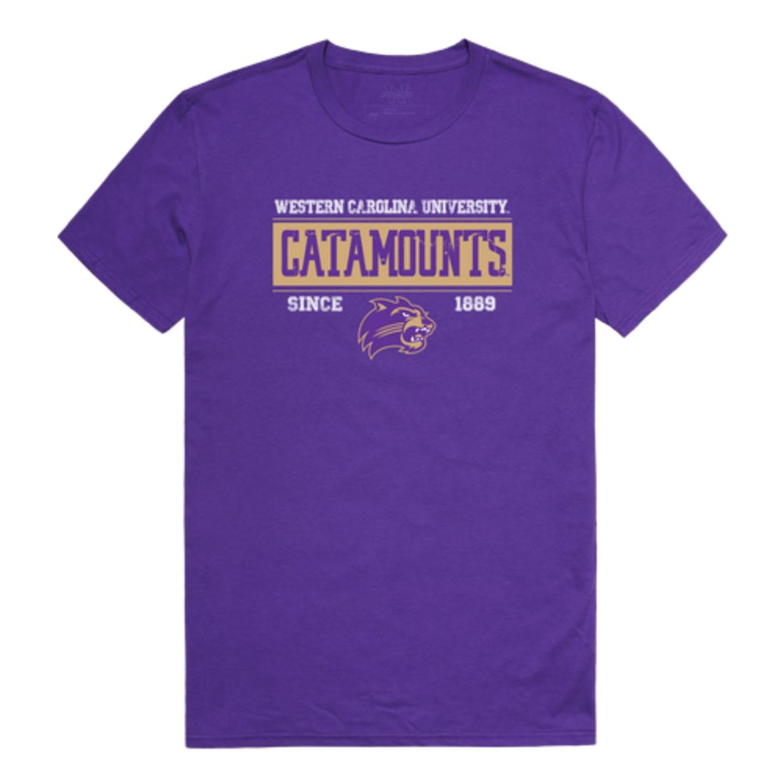 WCU Western Carolina University Catamounts Established T-Shirt
