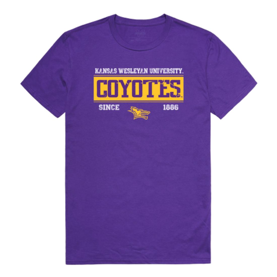 Kansas Wesleyan University Coyotes Established T-Shirt