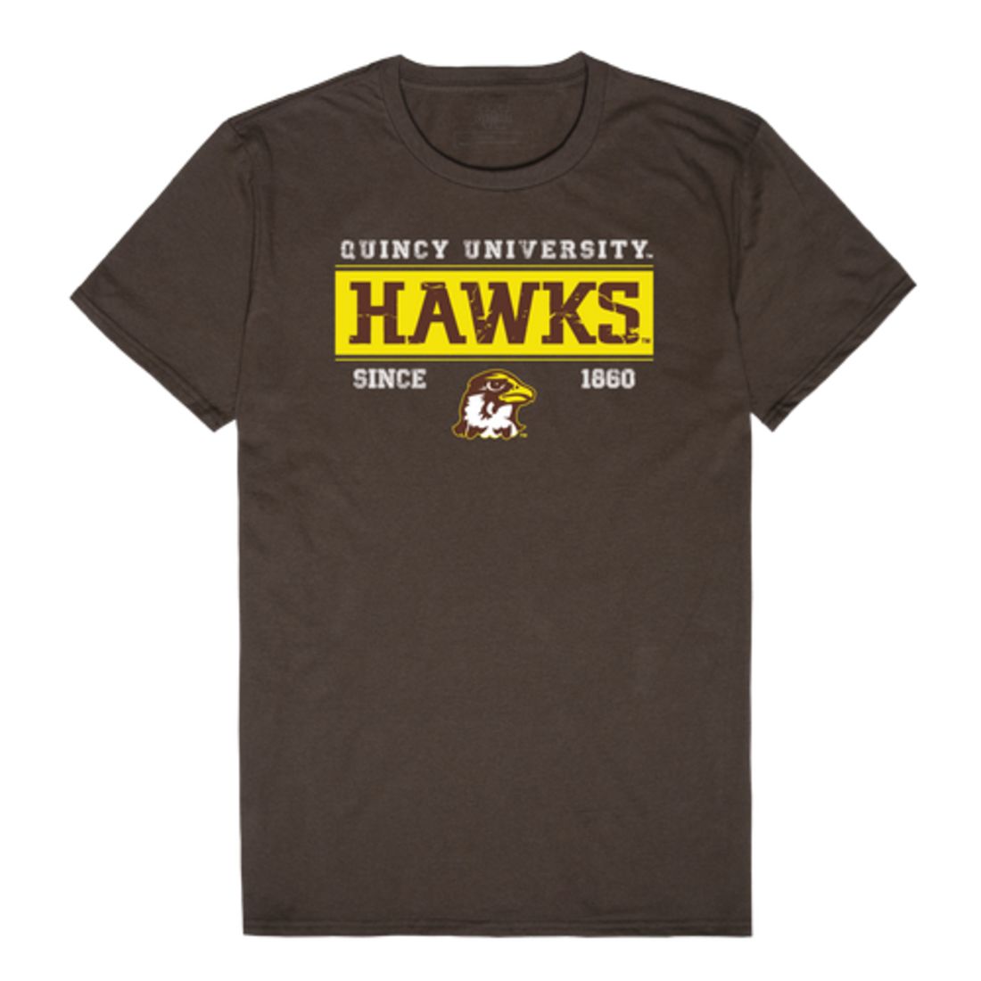 Quincy University Hawks Established T-Shirt