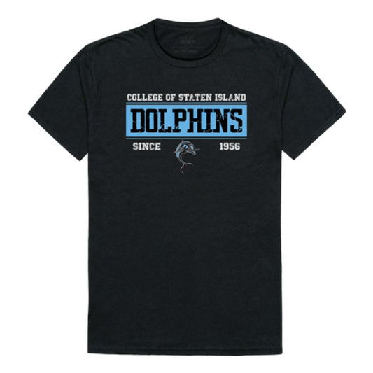 CUNY College of Staten Island Dolphins Established T-Shirt