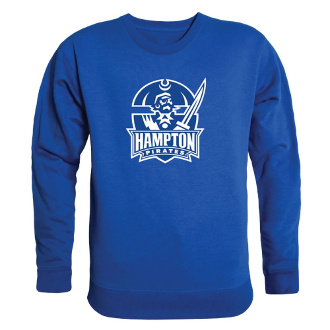 Hampton-University-Pirates-Collegiate-Fleece-Crewneck-Pullover-Sweatshirt
