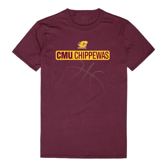 CMU Central Michigan University Chippewas Basketball T-Shirt
