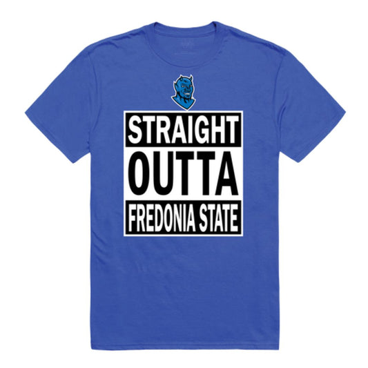 Fredonia State University Blue Devils Straight Outta T-Shirt