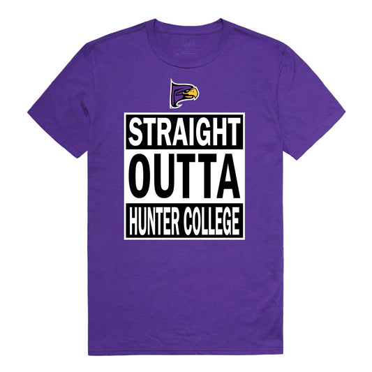 Hunter College Hawks Straight Outta T-Shirt