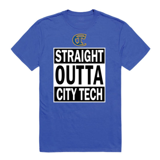 New York City College of Technology Yellow Jackets Straight Outta T-Shirt