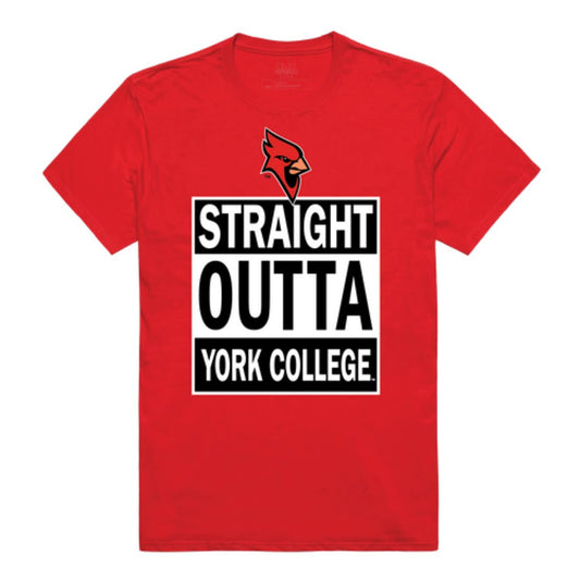York College Cardinals Straight Outta T-Shirt