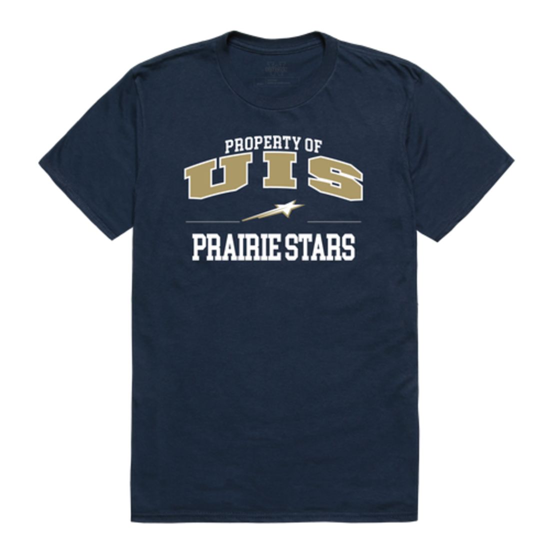 University of Illinois Springfield Prairie Stars Property T-Shirt Tee