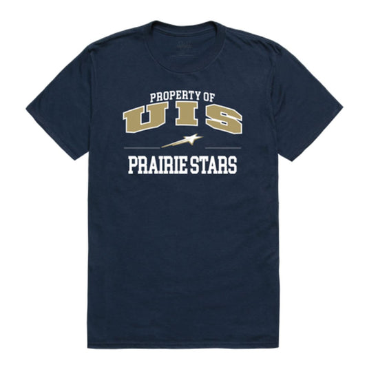 University of Illinois Springfield Prairie Stars Property T-Shirt Tee