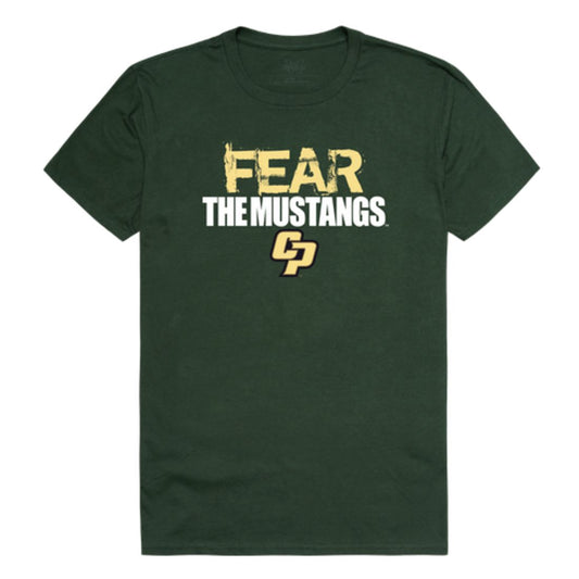 Cal Poly California Polytechnic State University San Luis Obispo Mustangs Fear College T-Shirt
