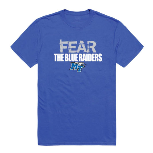 Middle Tennessee State University Blue Raiders Fear College T-Shirt